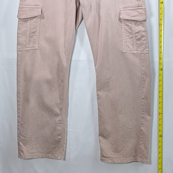 Maurices Edgely Jeans Womens SZ 16 Relaxed Boyfriend Straight Pink Denim - Picture 6 of 14